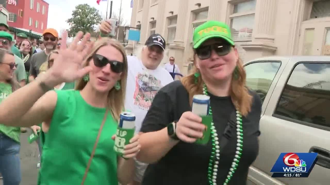 Irish Channel Practice Parade takes over French Quarter
