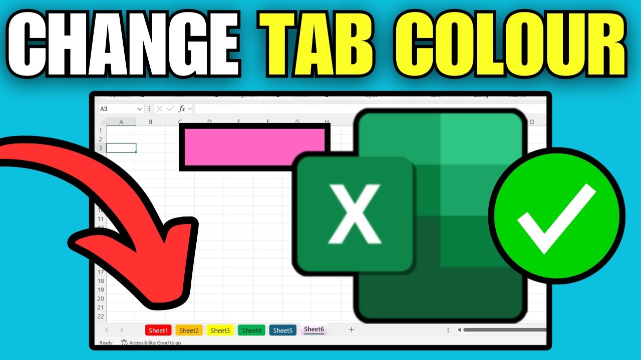 How To Change Sheet Tab Color in Excel