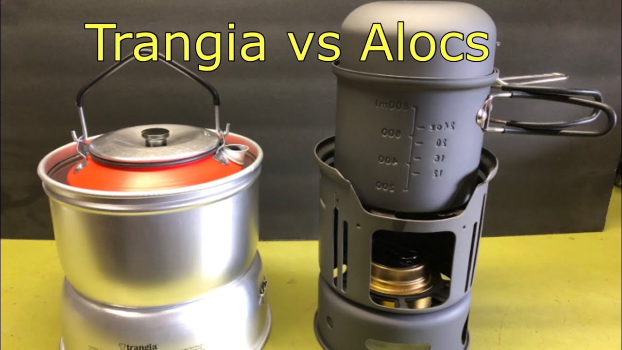 Trangia 27 &  Alocs Cook Set Comparison