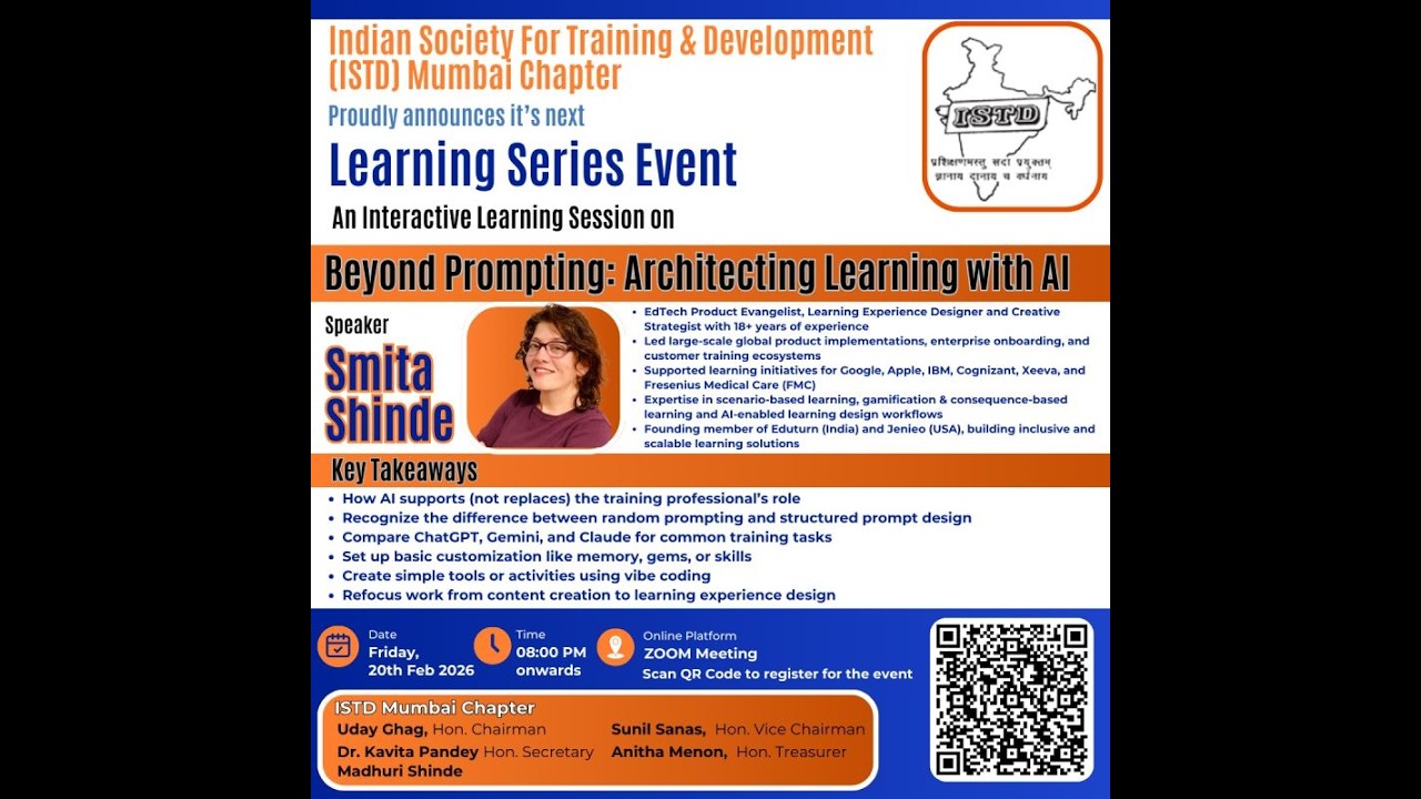 20 Feb 2026 Smita Shinde Session Beyond Prompting  Architecting Learning with AI