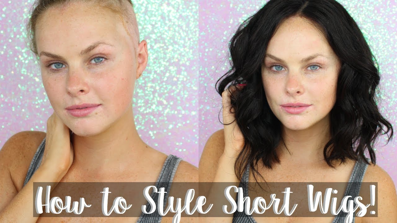 How to Style Short Wigs! | Super Easy!!