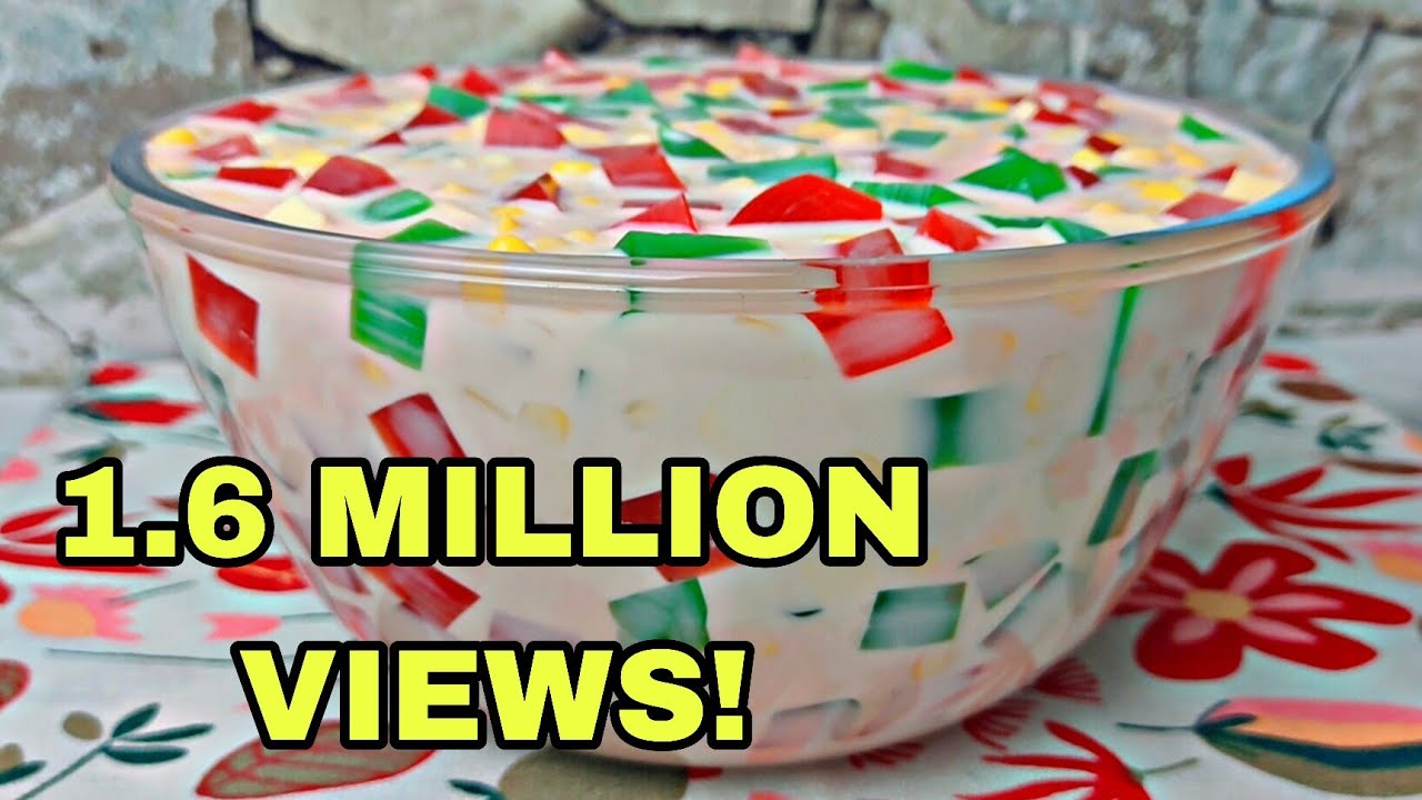 GANITO PALA ANG SIKRETO SA MASARAP AT MAKULAY NA DESSERT | Kusina ni Angel