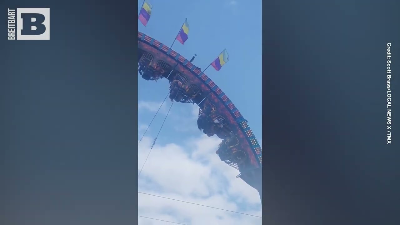 Dramatic Rescue: Rollercoaster Riders Stranded Stuck Upside Down for Hours