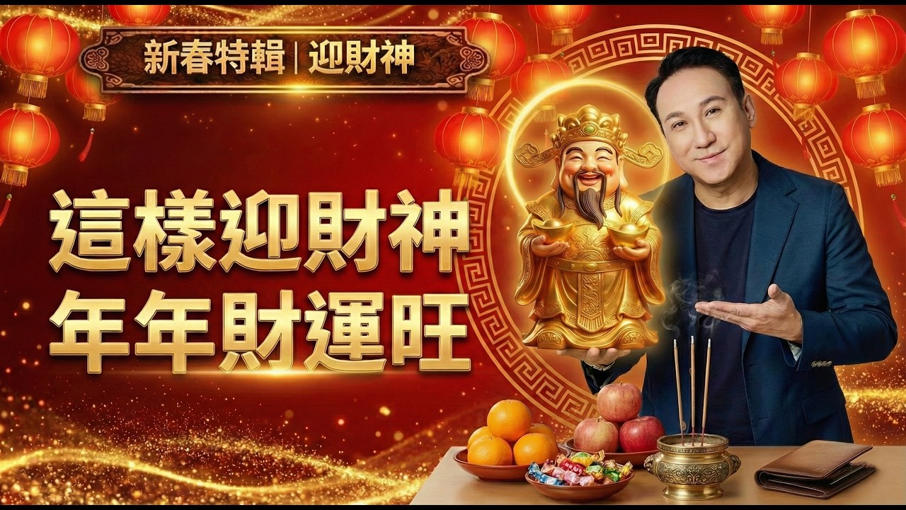 新春特輯 | 2026財位在正北？從流年方位解析迎神原理，振鴻師傅教你錢包催財法，讓荷包日日盆滿缽滿！