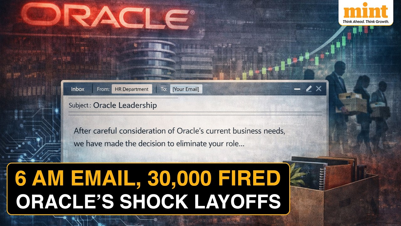 &lsquo;Today Is Your Last Working Day&hellip;&rsquo;, Oracle Fires 30,000 With 6 AM Email, Cuts 12,000 Jobs In India
