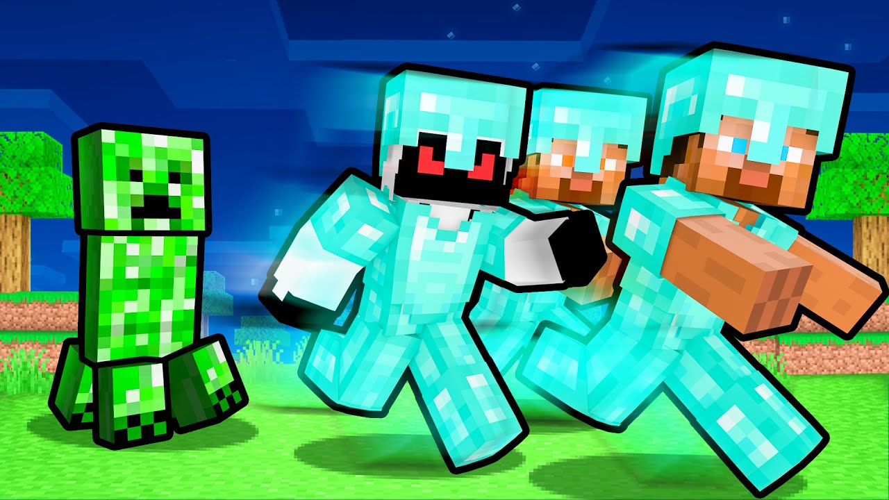 ROBROS GO ON AN ADVENTURE IN MINECRAFT!