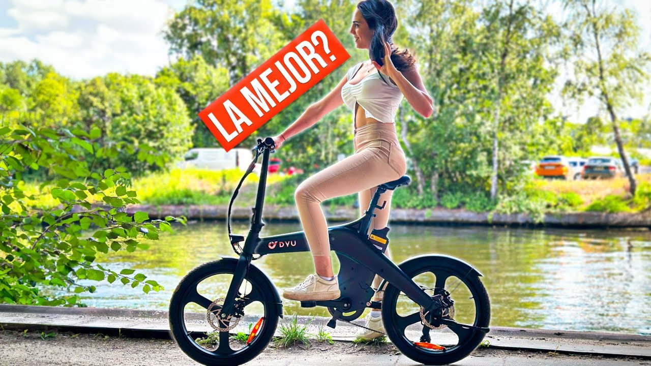 La MEJOR Bicicleta ELÉCTRICA Plegable⚡️DYU T1 E-BIKE