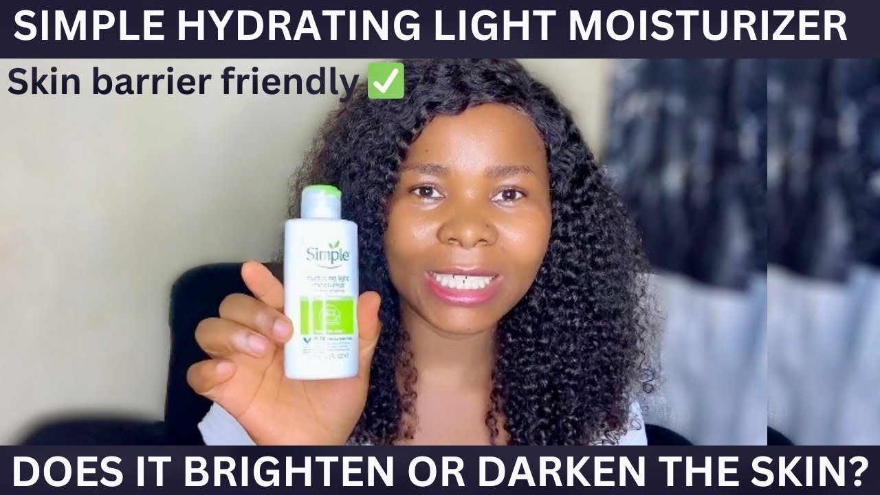 Simple facial moisturizer review | what to expect  