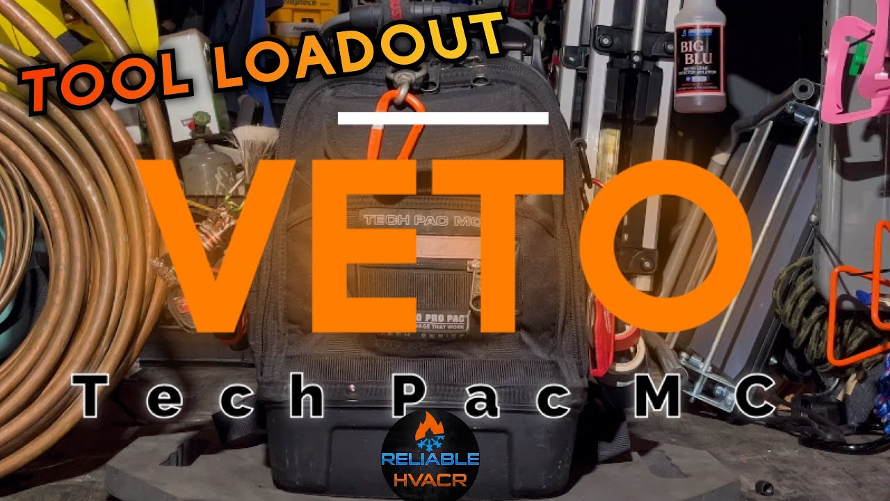 2021 Tool Loadout | Veto Tech Pac MC Blackout | HVAC