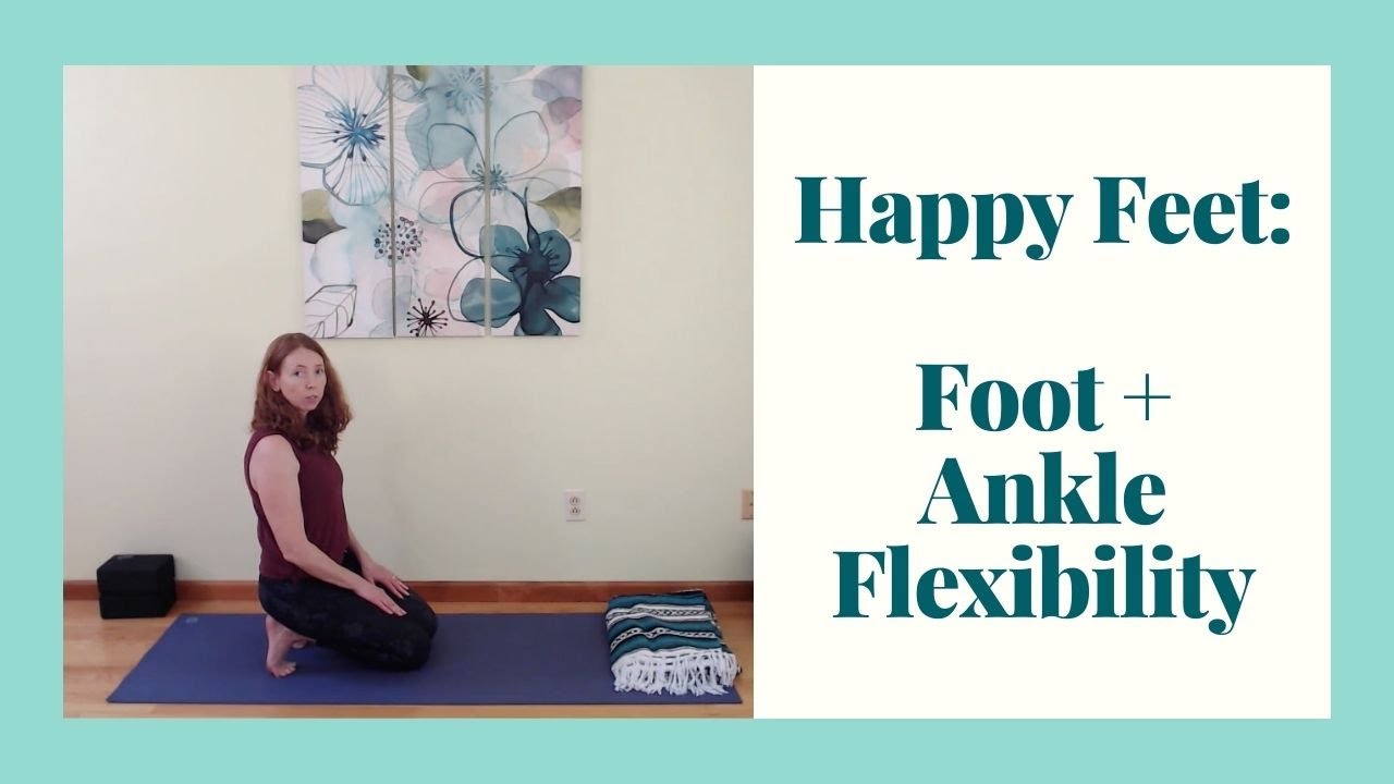 Happy Feet! Plantar Fascia Stretch. Foot and Ankle Flexibility + Mobility