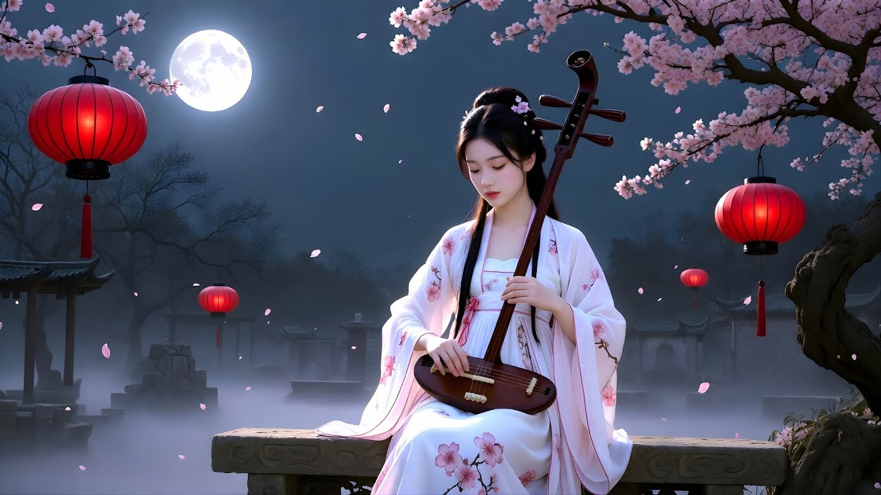 Zen Garden Chinese Instrumentals 🌿🌸 Peaceful Flute, Erhu & Guzheng Melody