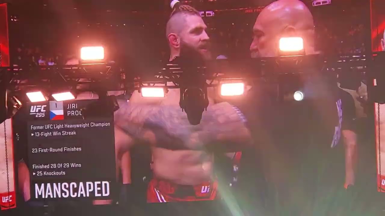 Jiri Prochazka Entrance vs Alex Pereira UFC 295 MSG 11/11/23