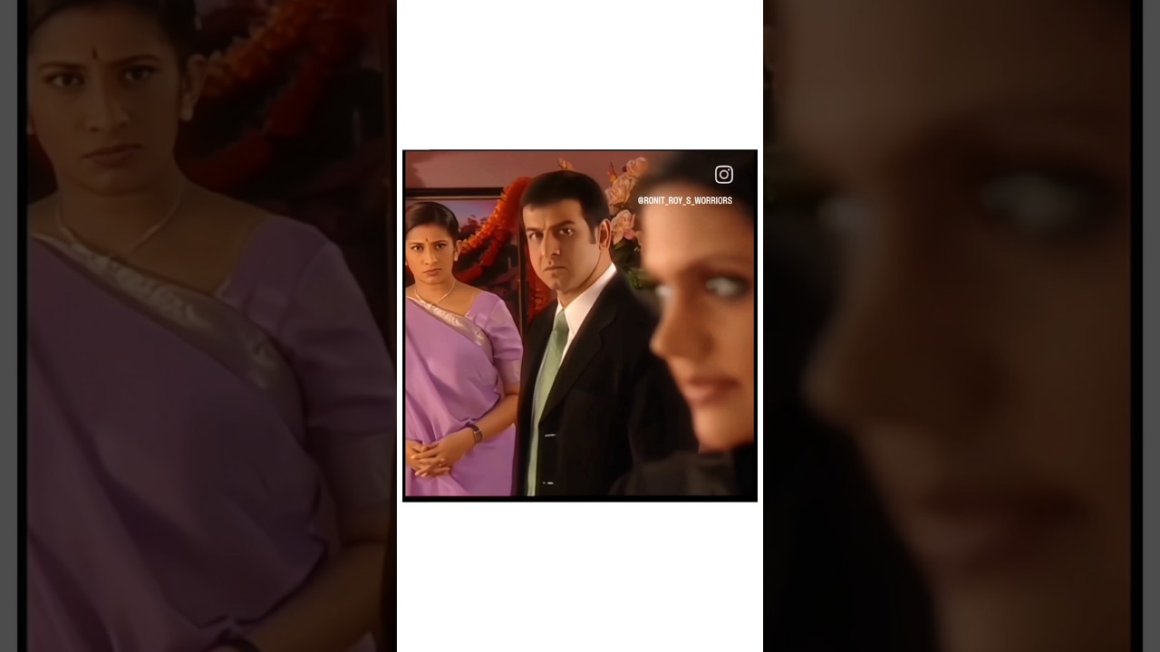 Mihir Between Tulsi and Mandira #ronitroy #smritiirani #mandirabedi #shorts #reels