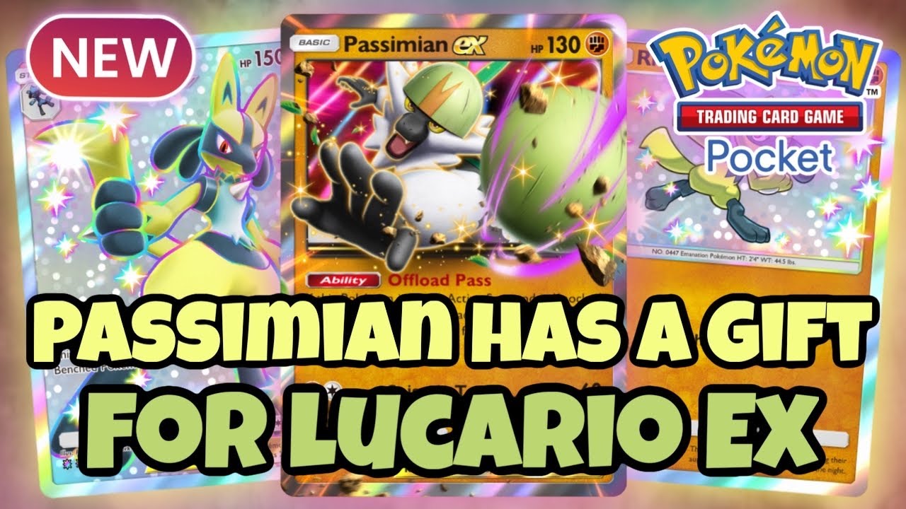 У Пассимиана есть ПОДАРОК ​​для Лукарио EX | Pokémon TCG Pocket