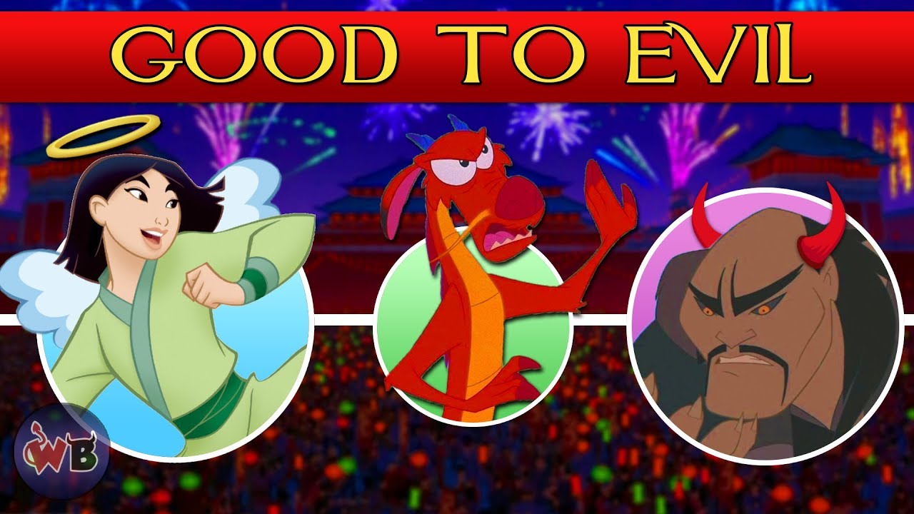 Mulan Characters: Good to Evil