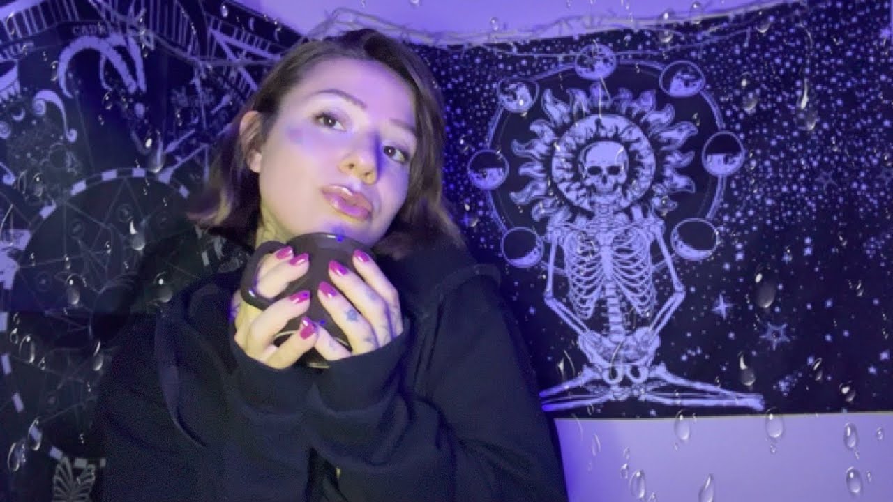 Türkçe ASMR - Yağmur Sesi Eşliğinde Kahve İçiyoruz