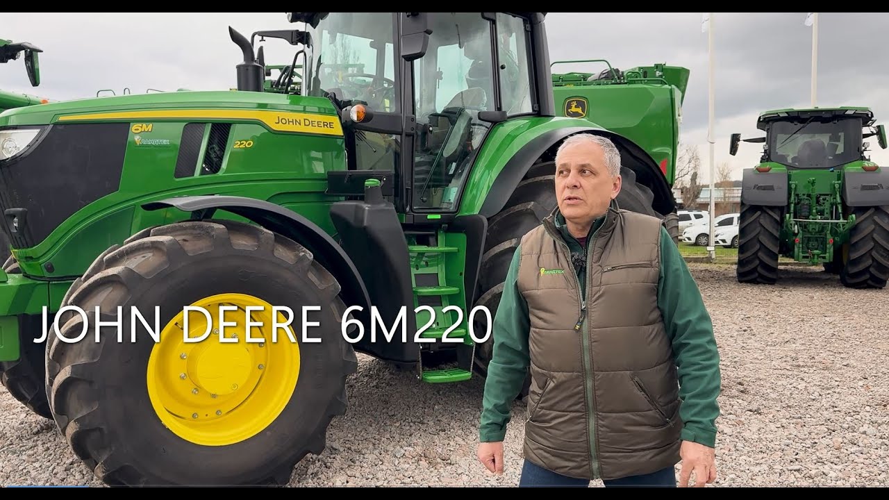 Огляд оновленого трактора John Deere 6M220 | Ландтех |