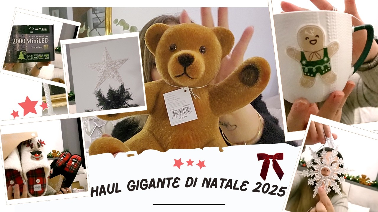 🎁 IL MIO MEGA HAUL DI NATALE 2025 ✨ Tutto quello che ho comprato per le feste!