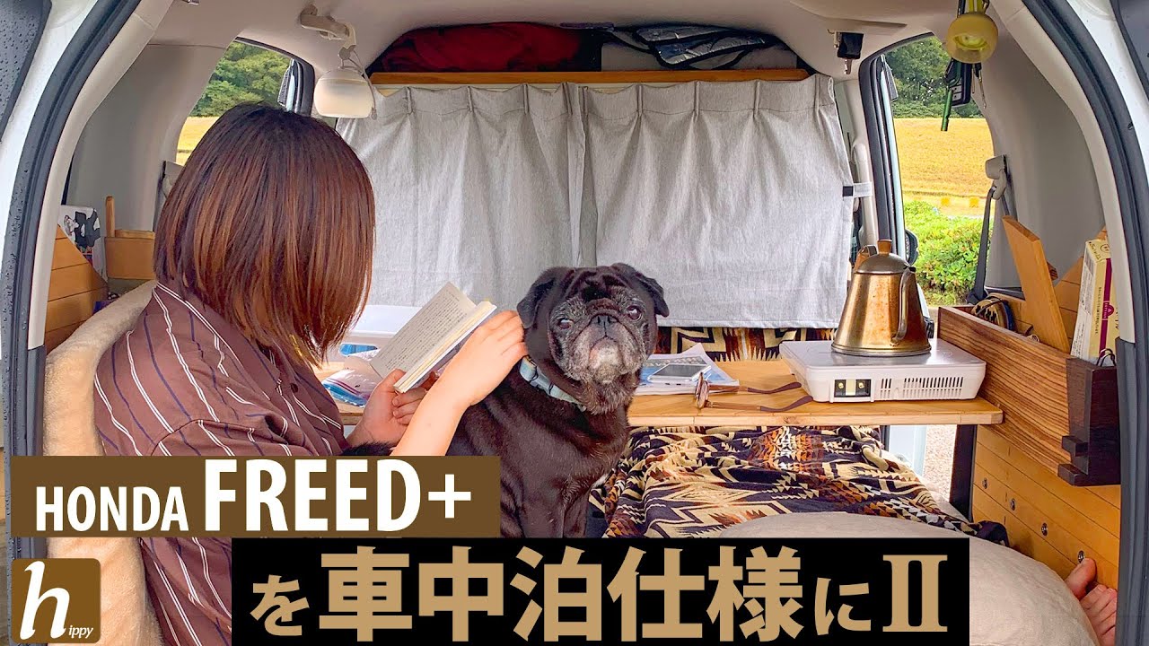 【DIY】フリードプラス を車中泊仕様にカスタムⅡ