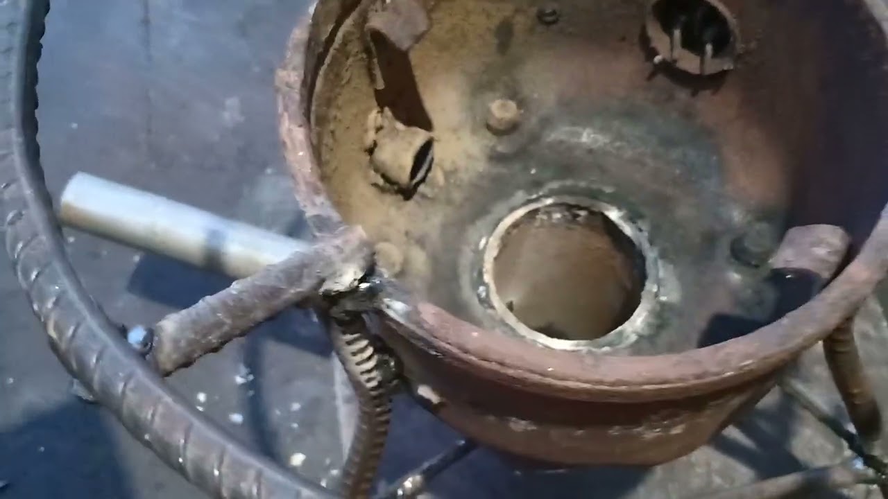 charcoal stove with blower