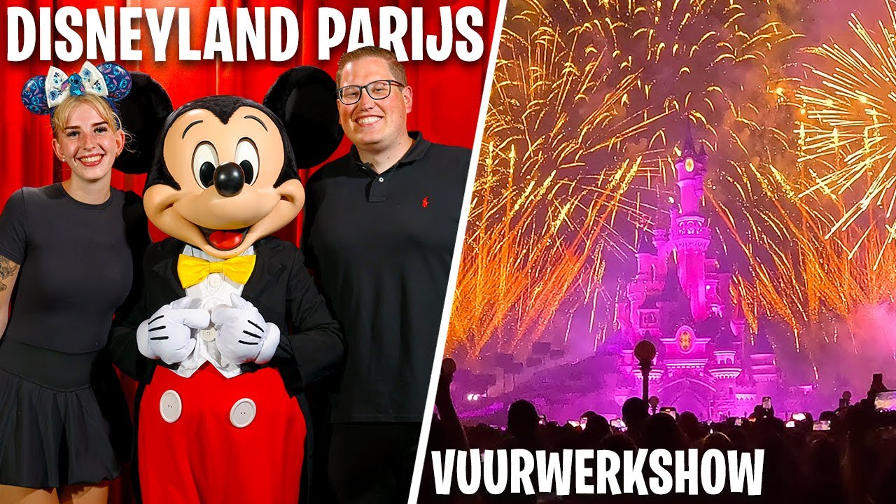 SPECIALE VUURWERKSHOW IN DISNEYLAND PARIJS!