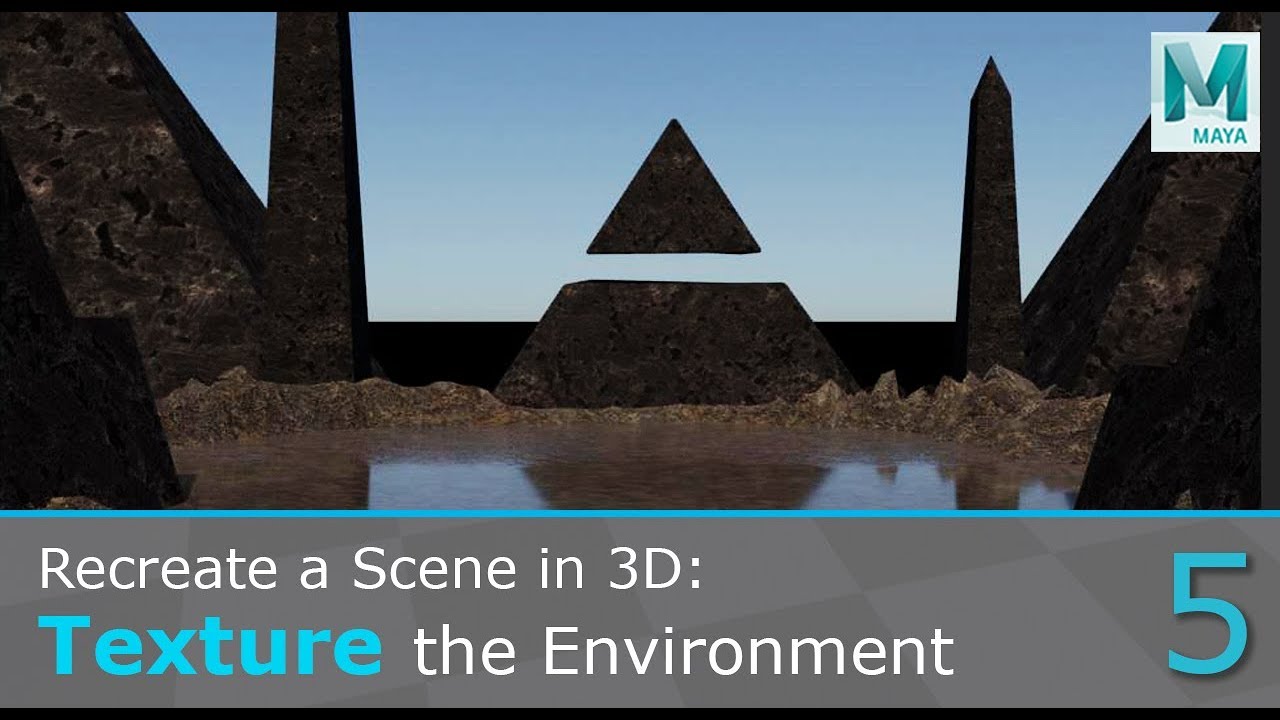 Recreate a Concept Art in 3D: Texture the Environment