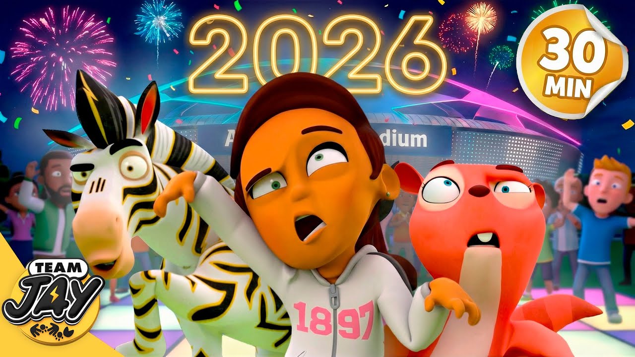 🎆🎉 BUON ANNO! ✨ Festeggia il 2026 con il Team Jay ⚽🌈 Speciale di 30 Minuti