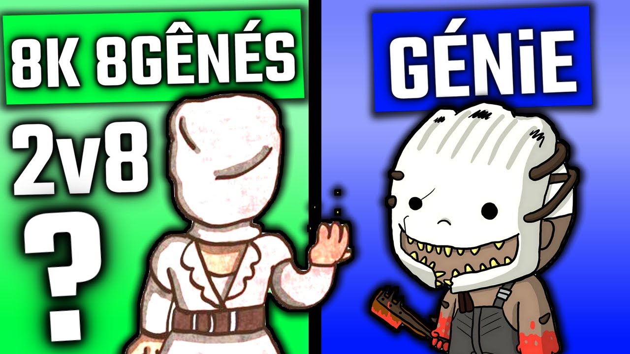 2v8 : 8 KILLS 8 GÊNÉS LEFT ? - Ce TRAPPER est un GÉNIE du POSAGE de PIÈGE - Dead by Daylight