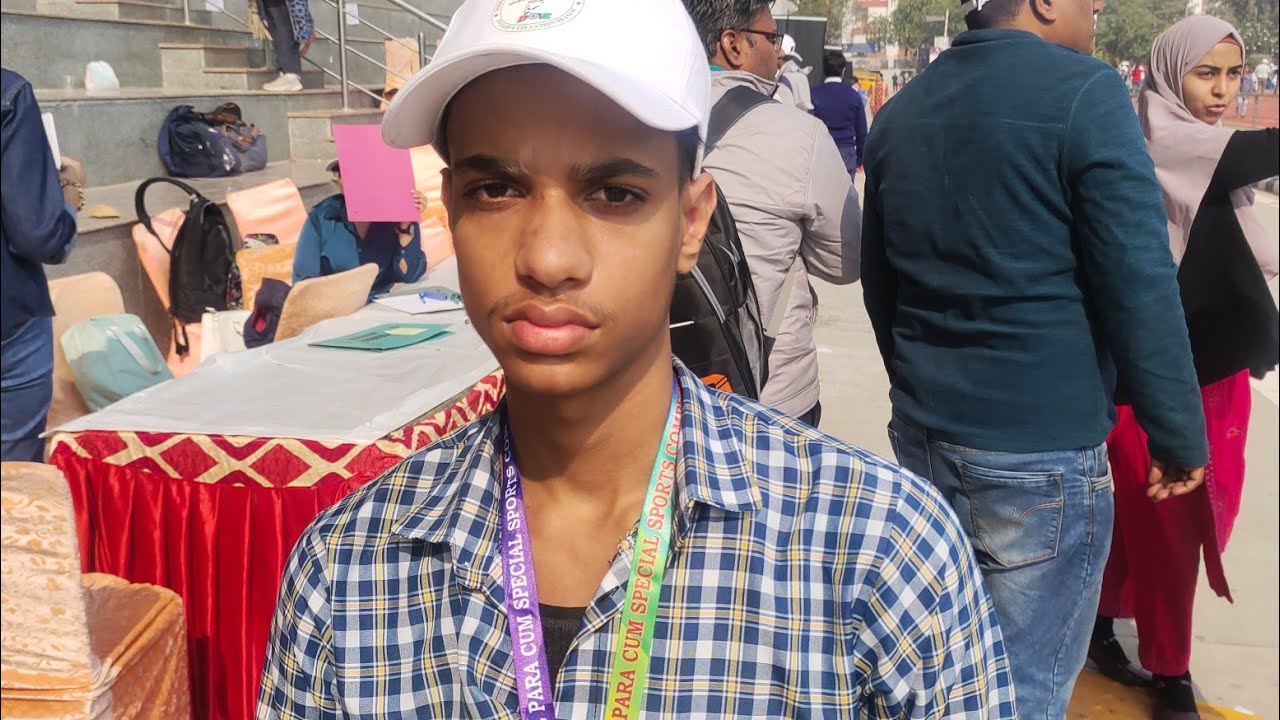 Mohd Haris Class -11, got 2nd position in para Cum special state level Cycling competition 2025-26 |