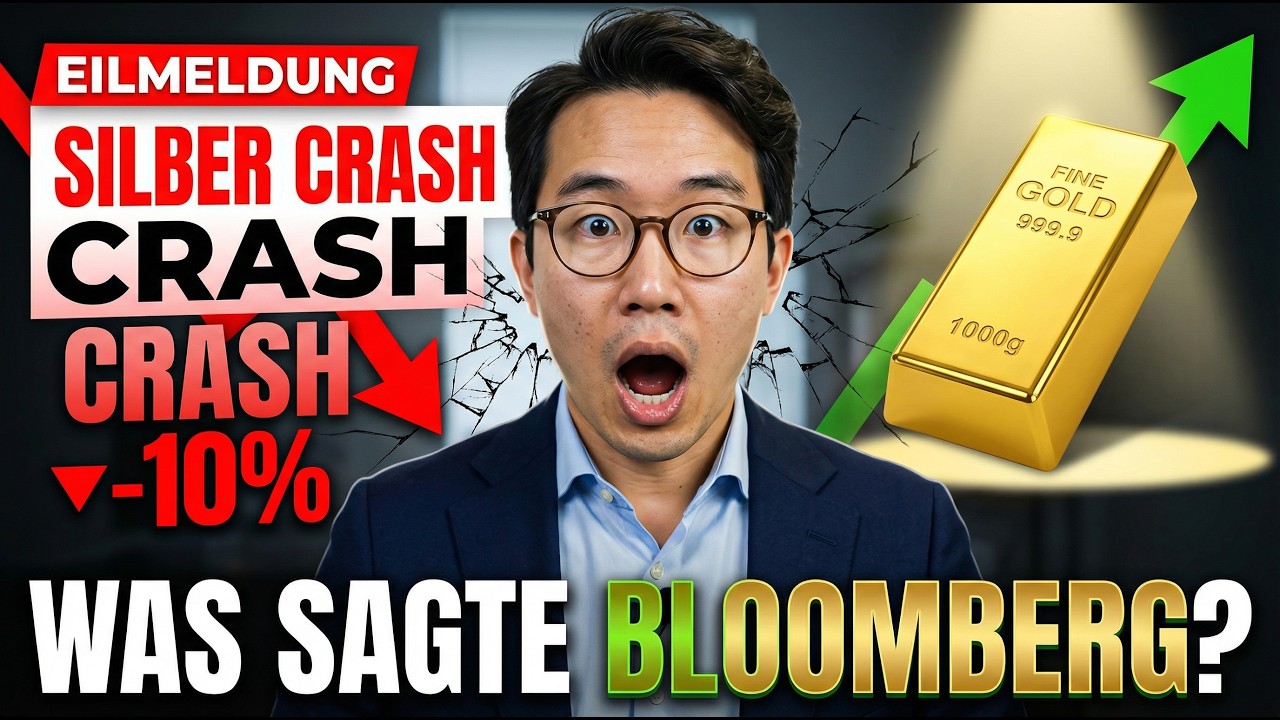Vor 1 Minute: SILBER stürzt ab — was Bloomberg über Gold sagte, wirft Fragen auf