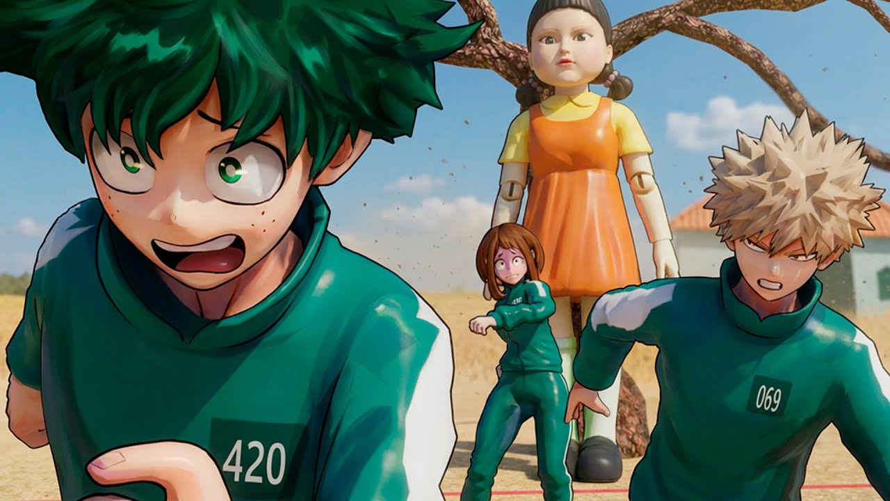E se Boku no Hero Participasse do Squid Game