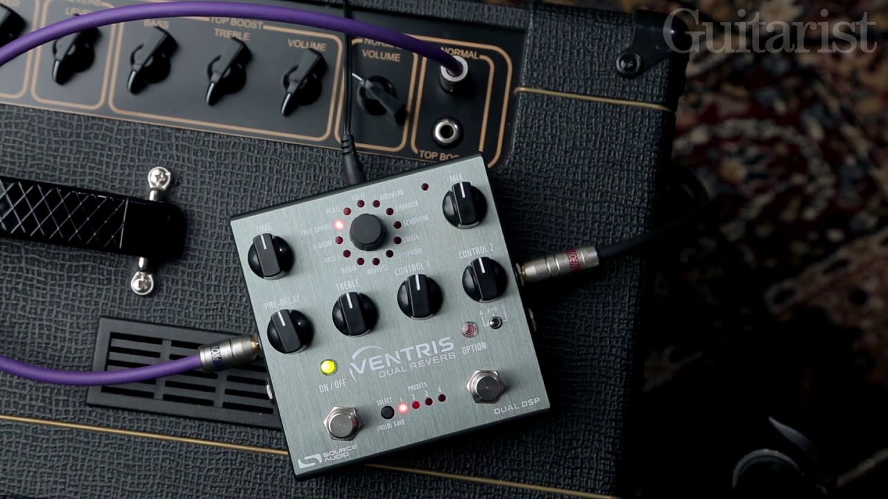 Ventris Dual Reverb Pedal Demo