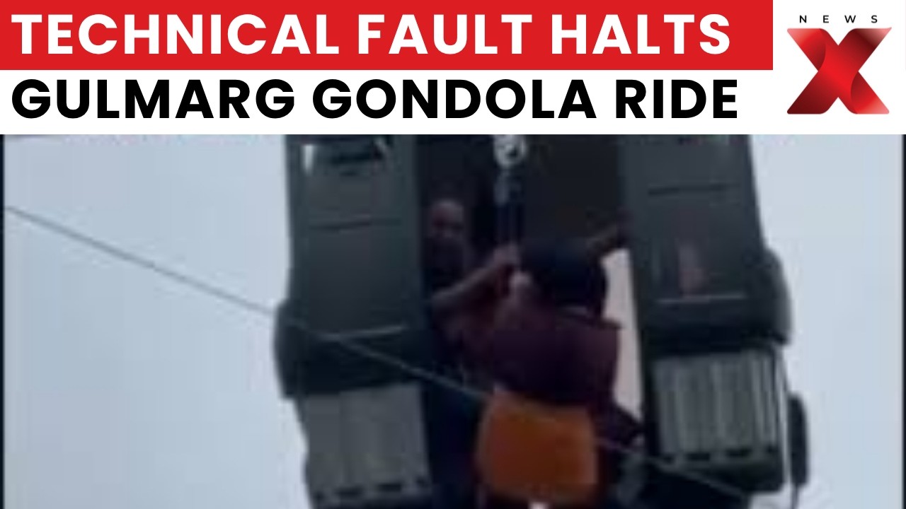 'No Cause for Panic': Omar Abdullah Monitors Gulmarg Gondola Crisis, Rescue Ops Underway | NewsX