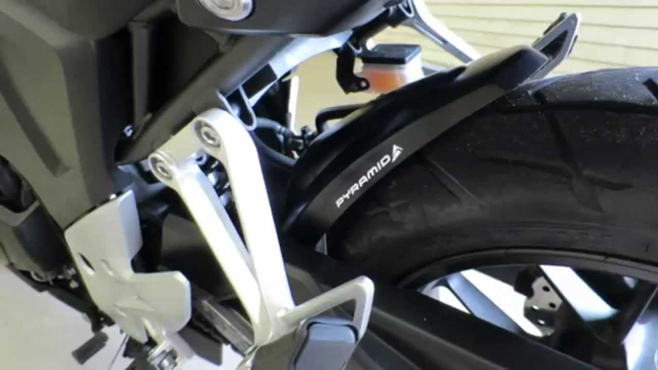 Pyramid Tire Hugger for the Honda CB500X