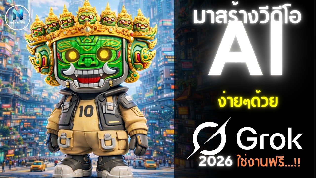 EP.34 | สอนการใช้งาน Grok 2026
