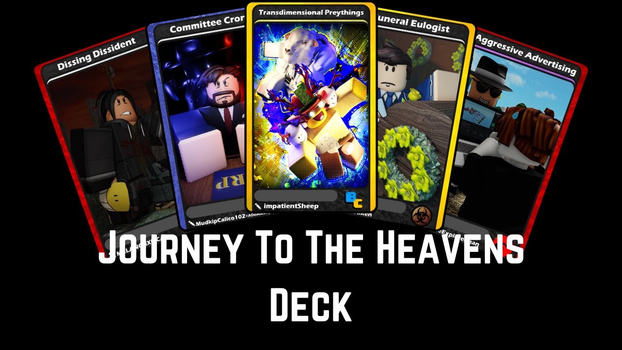 Journey To The Heavens Deck (Transdimensional Preythings builaround) | Blox cards | #bloxcards