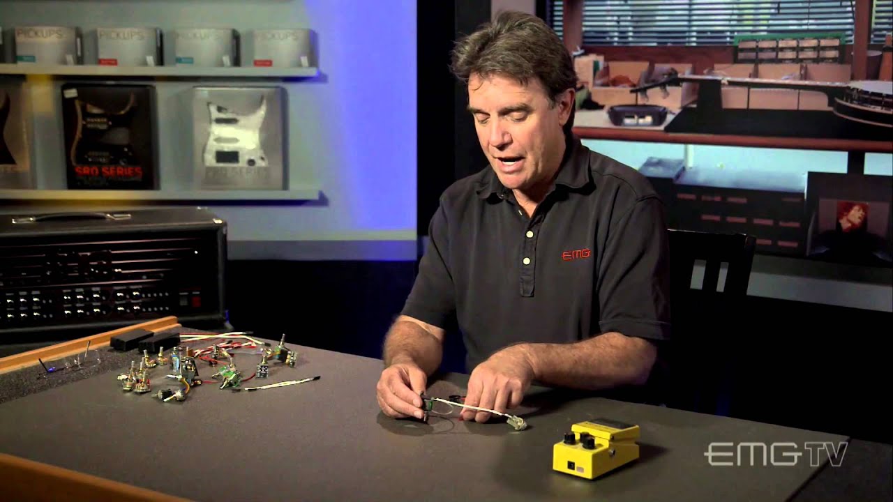 Build your own effects pedal with EMG accessories