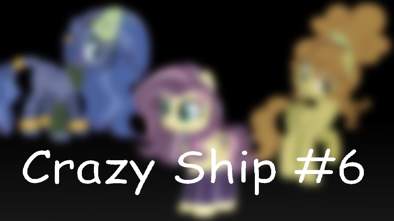 Crazy ship #6 [BaseEdit]{Speedpaint MLP}(re-upload)