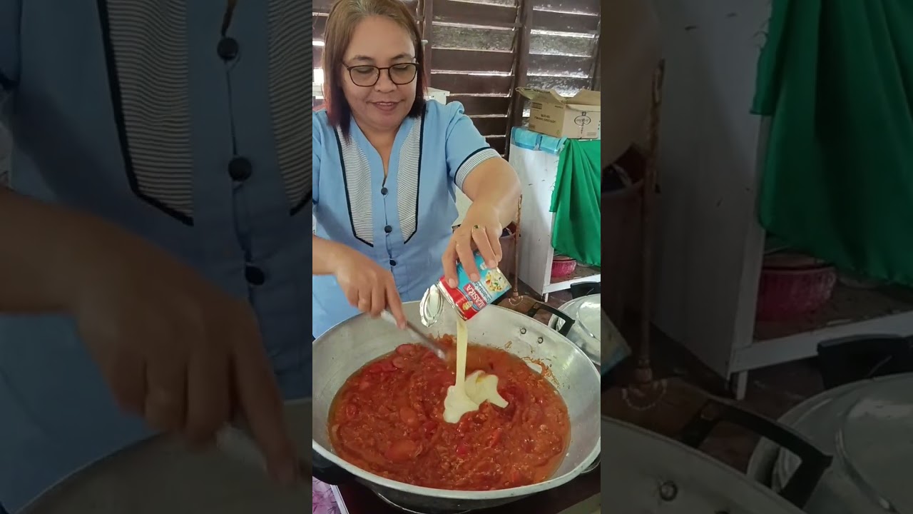 Simpleng luto ng spaghetti #snacks #pasta #yummy #viralvideo #trendingvideo 