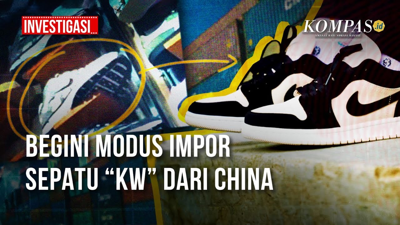 Jejak Peredaran Sepatu Sneakers “KW”, dari Proses Impor Hingga ke Etalase Toko