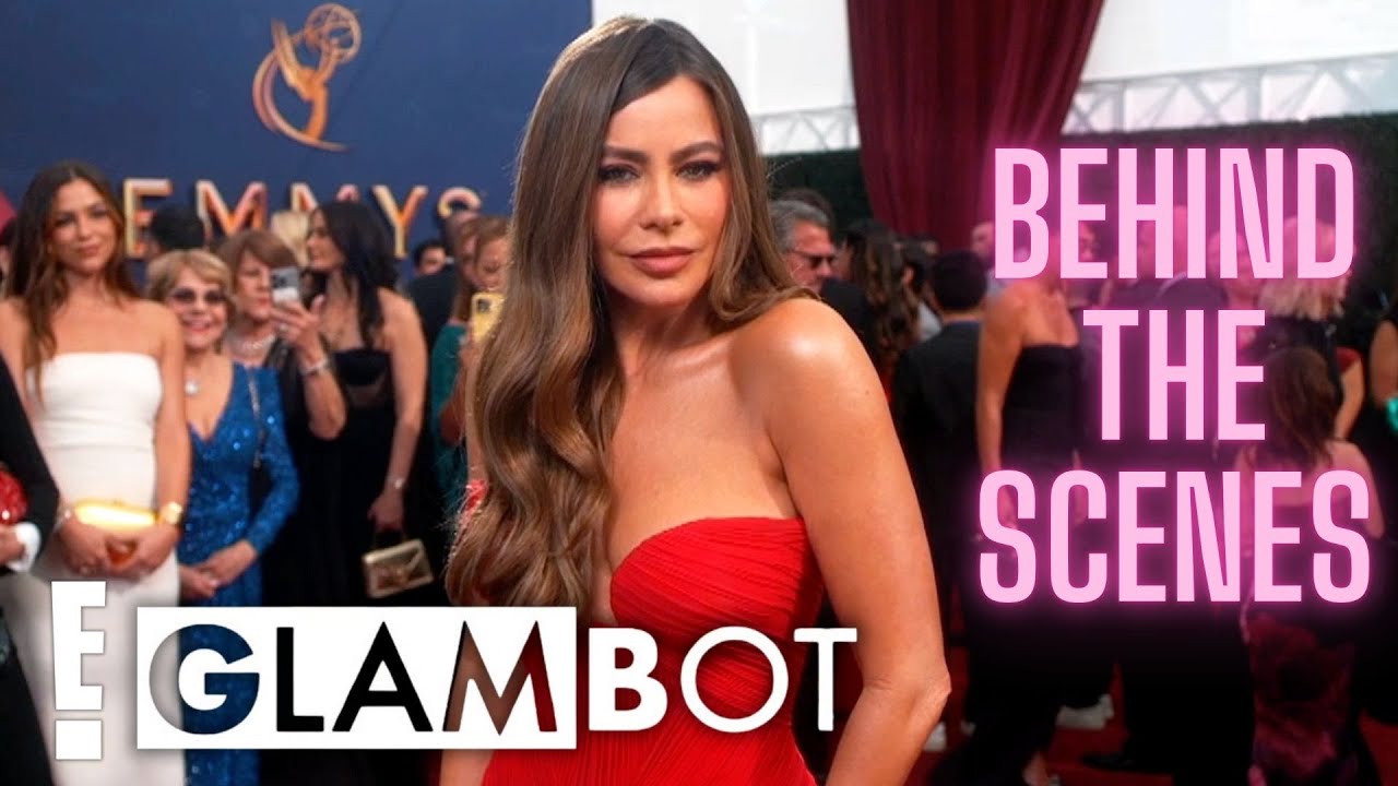 E! GLAMBOT: Sofia Vergara BTS at the 2024 Emmys