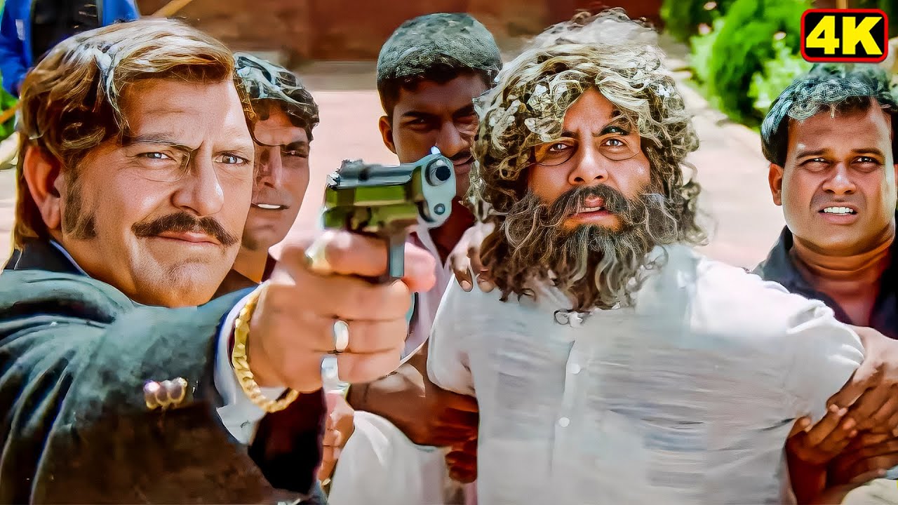 खजाना कहाँ है, बताता हैं, नहीं तो तेरे बेटे की जान ले लूंगा | Amitabh Bachchan Action Climax Scene