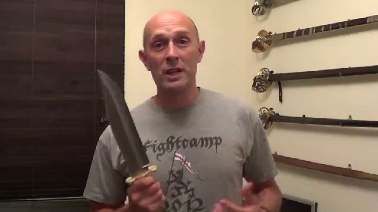 Something about the size of historical Bowie knives