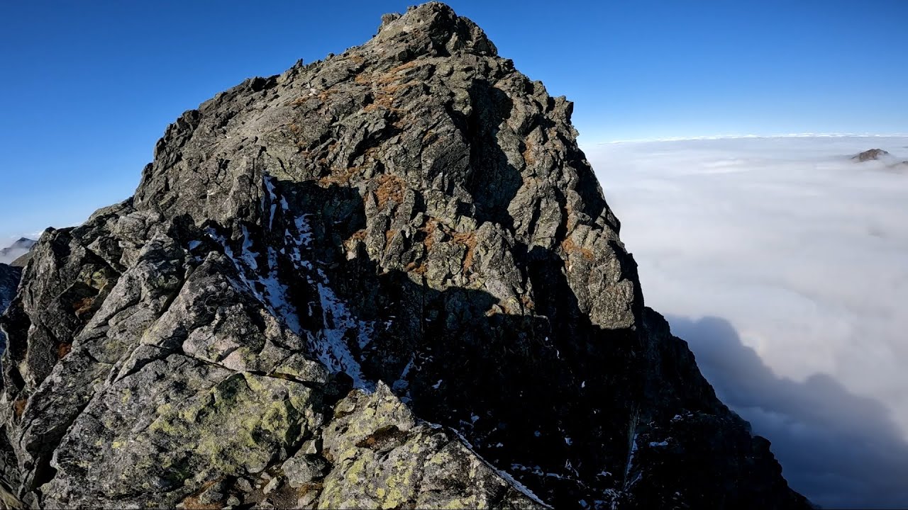 Ganek (2459 m.n.m.) z Gankovej štrbiny