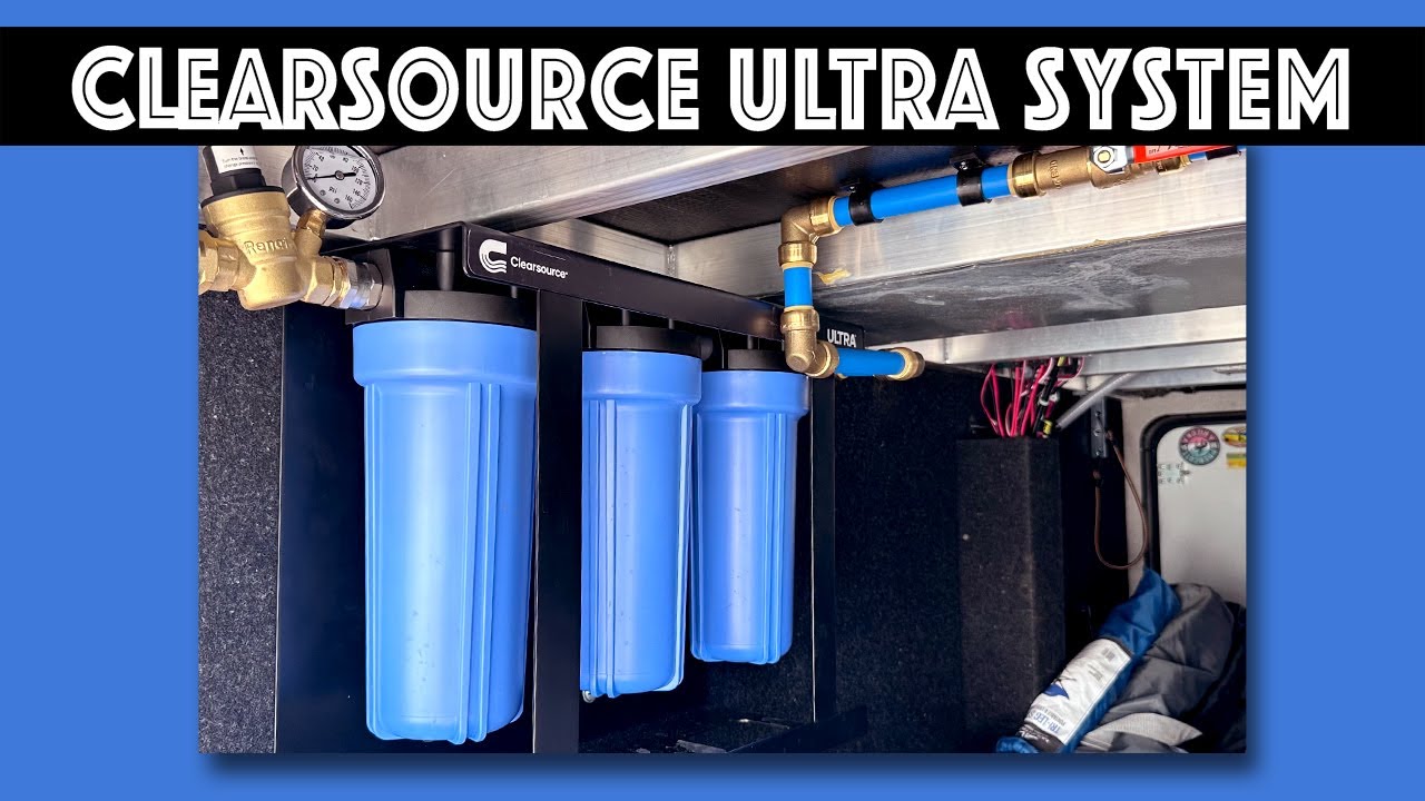 ClearSource RV Ultra Water Filter System - Onboard Installation
