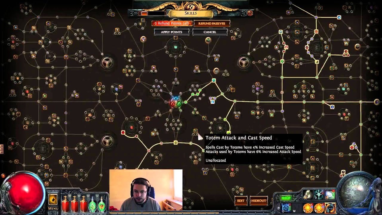 CocKnocker build diary #1 Cast on crit Spectral Throw Knockback Ball lightning glacial cascade