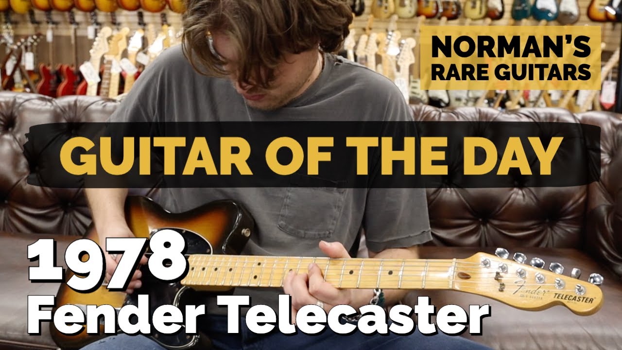Guitar of the Day: 1978 Fender Telecaster | Norman's Rare Guitars