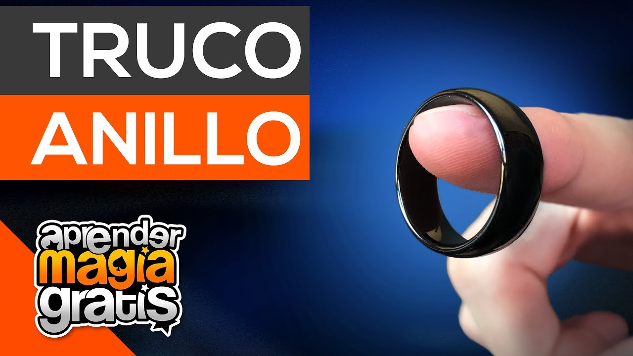 Truco de magia con anillos como hacer desaparecer un anillo | Aprender Magia Gratis