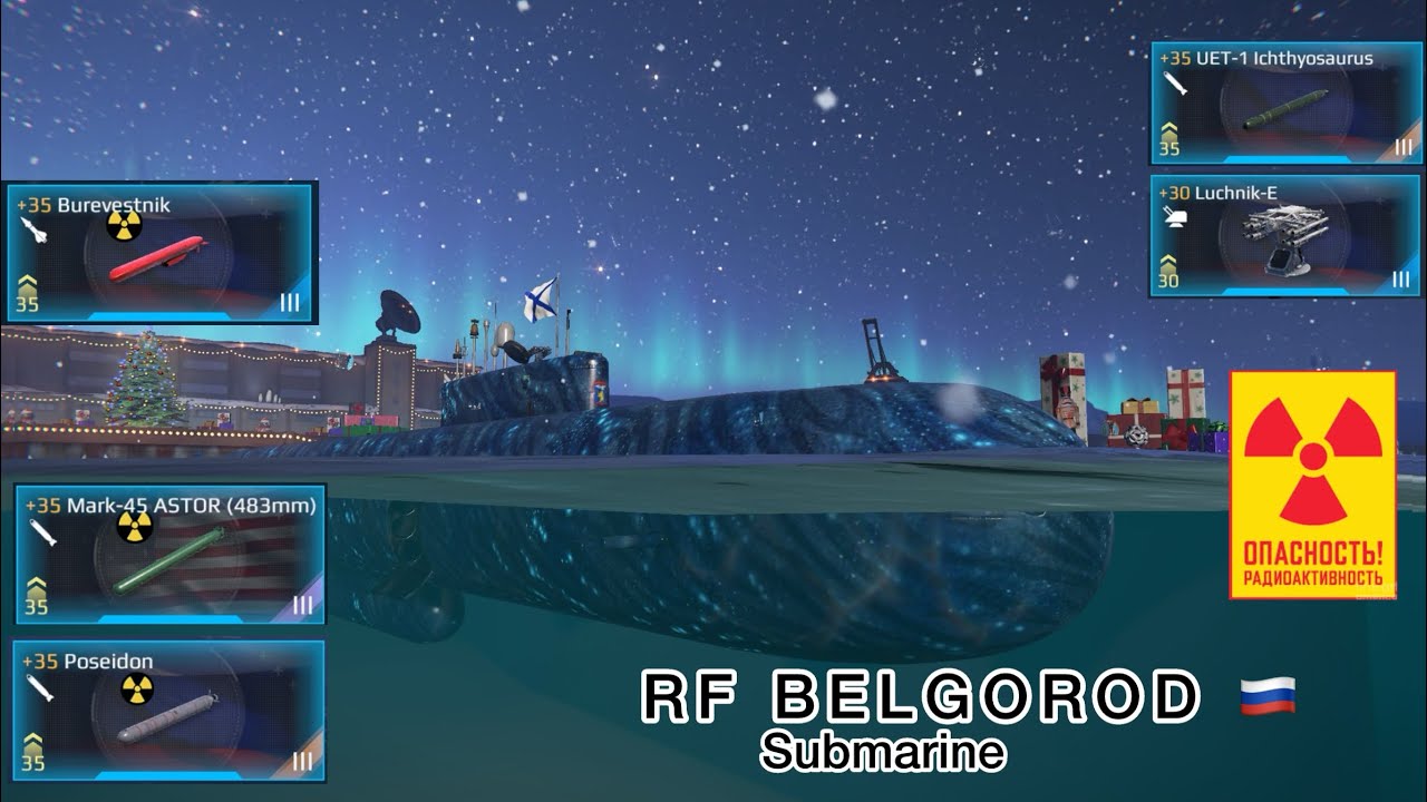 MODERNWARSHIPS 📈 RF BELGOROD SUBMARINE 🇷🇺