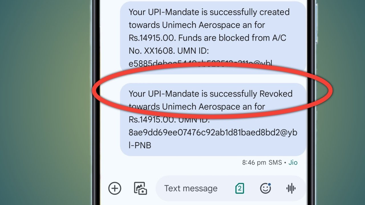 Your Upi Mandate Is Successfully Revoked | Your Upi Mandate Is Successfully Revoked Meaning
